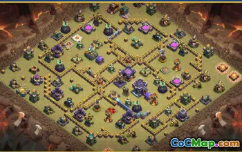 CoC Town Hall 15 Base Layouts & Copy Links | War, Trophy Maps #28752