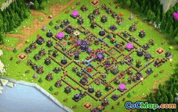 CoC Town Hall 15 Base Layouts & Copy Links | War & Trophy Maps #32611