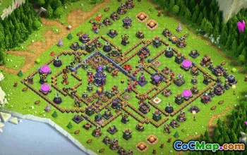 CoC Town Hall 15 Base Layouts & Copy Links | War & Trophy Maps #32697