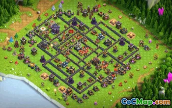 CoC Town Hall 15 Base Layouts & Copy Links | War & Trophy Teams #33134