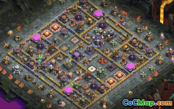CoC Town Hall 15 Base Layouts & Designs | Home, War, Trophy Maps #32882