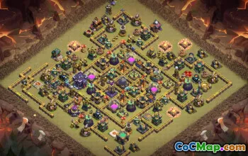 CoC Town Hall 15 Base Layouts: Farming & Trophy Maps #26852