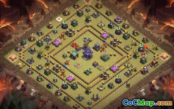 CoC Town Hall 15 Base Layouts: Farming & Trophy Maps #26864