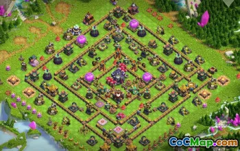 CoC Town Hall 15 Base Layouts: Farming & Trophy Maps #26898