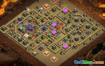 CoC Town Hall 15 Base Layouts: Farming, Trophy, War Maps #17621
