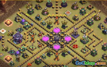 CoC Town Hall 15 Base Layouts – Funny, Farming & Hybrid Maps #27328