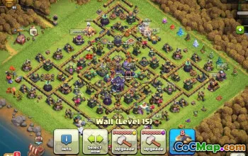 CoC Town Hall 15 Base Layouts: Home, Farming & Trophy Maps #27124
