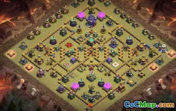 CoC Town Hall 15 Base Layouts | Home Village & Farming Maps #27160