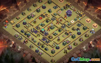 CoC Town Hall 15 Base Layouts: Home Village & War Base #26963