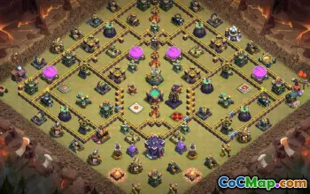 CoC Town Hall 15 Base Layouts: Home Village & War Maps #27133
