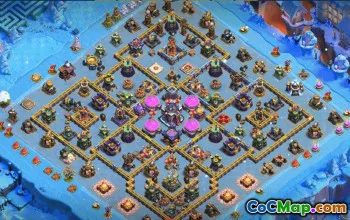 CoC Town Hall 15 Base Layouts | Home Village, War & Trophy Bases #31096