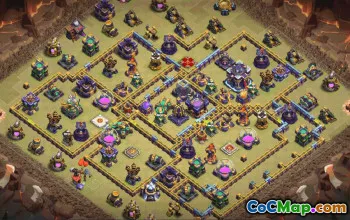 CoC Town Hall 15 Base Layouts | Home Village, War & Trophy Bases #32423