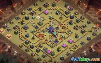 CoC Town Hall 15 Base Layouts: Home, War & Trophy Maps #26867
