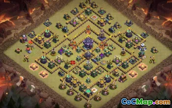 CoC Town Hall 15 Base Layouts: Home, War, Trophy Maps #26956