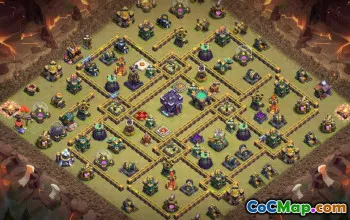 CoC Town Hall 15 Base Layouts: Home, War & Trophy Maps #26989
