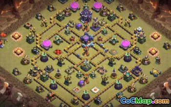 CoC Town Hall 15 Base Layouts & Link Copy | War, Trophy, Home Village #27763