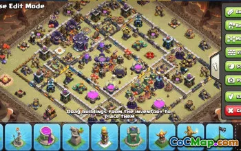 CoC Town Hall 15 Base Layouts & Link | Home, War, Trophy Maps #32474