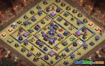CoC Town Hall 15 Base Layouts & Link | War, Farming, Trophy #33435