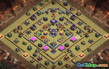 CoC Town Hall 15 Base Layouts & Link - War, Home, Trophy Maps #30994