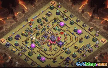 CoC Town Hall 15 Base Layouts & Link | War, Target, Trophy #31077