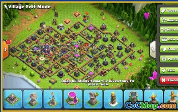 CoC Town Hall 15 Base Layouts & Link - War, Trophy, Farming #29452