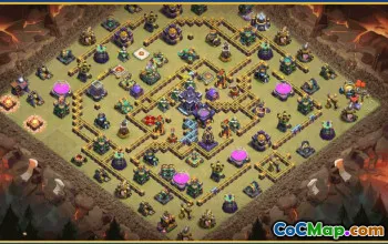 CoC Town Hall 15 Base Layouts & Link | War, Trophy, Home Village #28931