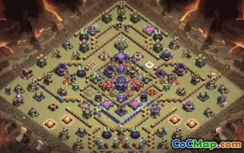 CoC Town Hall 15 Base Layouts & Link | War, Trophy & Home Village #31132