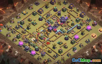CoC Town Hall 15 Base Layouts & Link | War, Trophy, Home Village #32226
