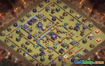 CoC Town Hall 15 Base Layouts & Link | War, Trophy & Home Village #32286