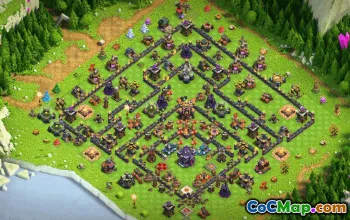 CoC Town Hall 15 Base Layouts & Link – War, Trophy, Home Village #33243