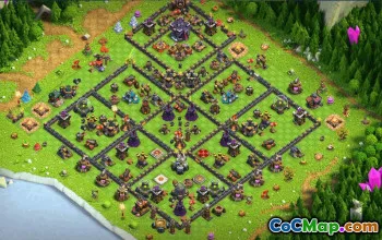 CoC Town Hall 15 Base Layouts & Link | War, Trophy & Home Village #33281