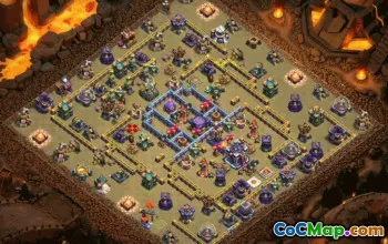 CoC Town Hall 15 Base Layouts & Link | War, Trophy, Home Village #33326