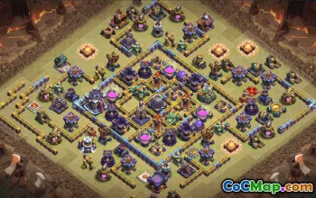 CoC Town Hall 15 Base Layouts & Link | War, Trophy, Home Village #33600