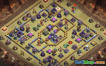 CoC Town Hall 15 Base Layouts & Link | War, Trophy, Home Village #33602