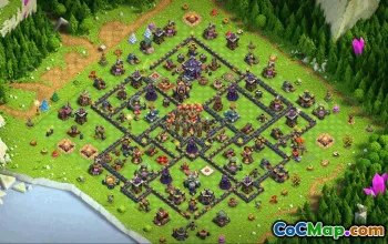 CoC Town Hall 15 Base Layouts & Link | War, Trophy, Home Village #33946
