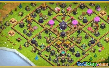 CoC Town Hall 15 Base Layouts & Links | Farming, War, Trophy #28898