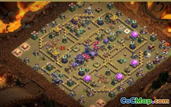 CoC Town Hall 15 Base Layouts & Links | Home Village & Map #27486