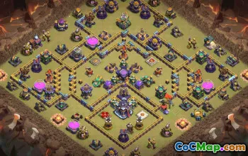 CoC Town Hall 15 Base Layouts & Links | Home Village, War, Trophy #32212