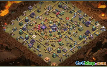 CoC Town Hall 15 Base Layouts & Links | Home, War, Trophy Maps #29795