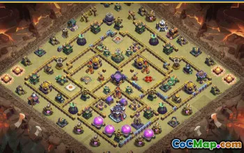 CoC Town Hall 15 Base Layouts & Links | Home, War, Trophy Maps #30205