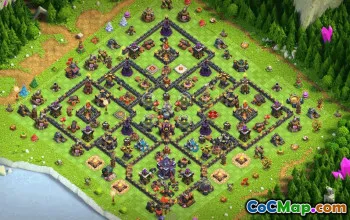 CoC Town Hall 15 Base Layouts & Links | Home, War, Trophy Maps #33169
