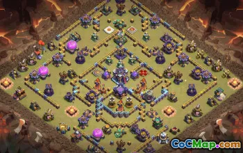 CoC Town Hall 15 Base Layouts & Links | Home, War, Trophy Maps #33256