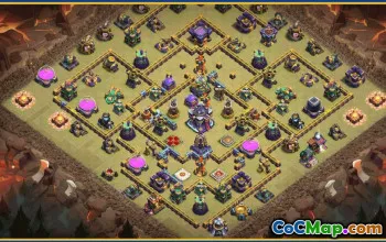 CoC Town Hall 15 Base Layouts, Links & Maps | Home, War, Trophy #30064
