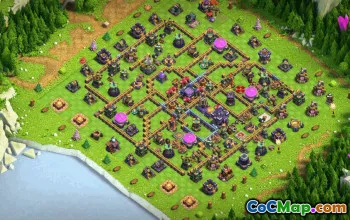 CoC Town Hall 15 Base Layouts & Links | Trophy & War Defense #32606