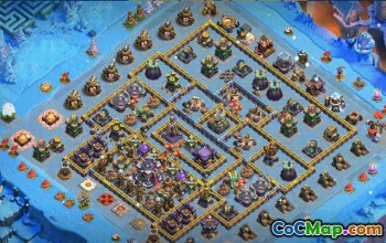 CoC Town Hall 15 Base Layouts & Links | Trophy & War Defenses #30752