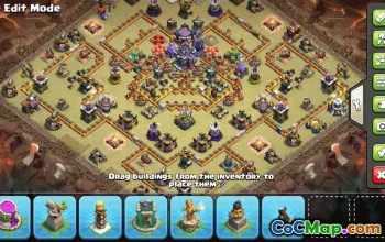 CoC Town Hall 15 Base Layouts & Links | Trophy, War & Home Village #30853