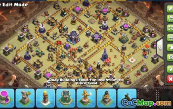 CoC Town Hall 15 Base Layouts & Links | Trophy, War, Home Village #31368