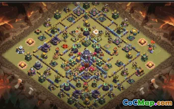 CoC Town Hall 15 Base Layouts & Links | Trophy, War, Map #30942