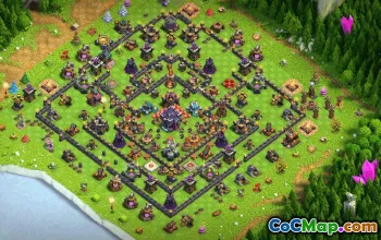 CoC Town Hall 15 Base Layouts & Links | Trophy, War, Map #33116