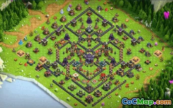 CoC Town Hall 15 Base Layouts & Links | Trophy & War Maps #31437